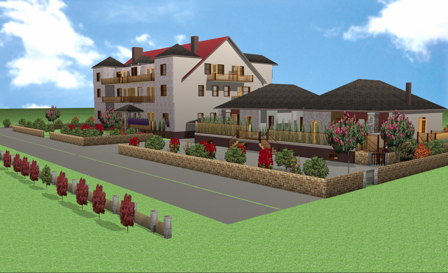 12 ETW-2 Bungalows- Tiefgarage SÜD-WEST  2026