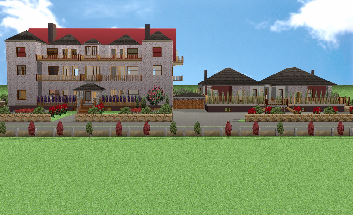 12 ETW-2 Bungalows- Tiefgarage WESTEN  2026